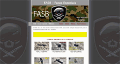 Desktop Screenshot of facasmilitares.com